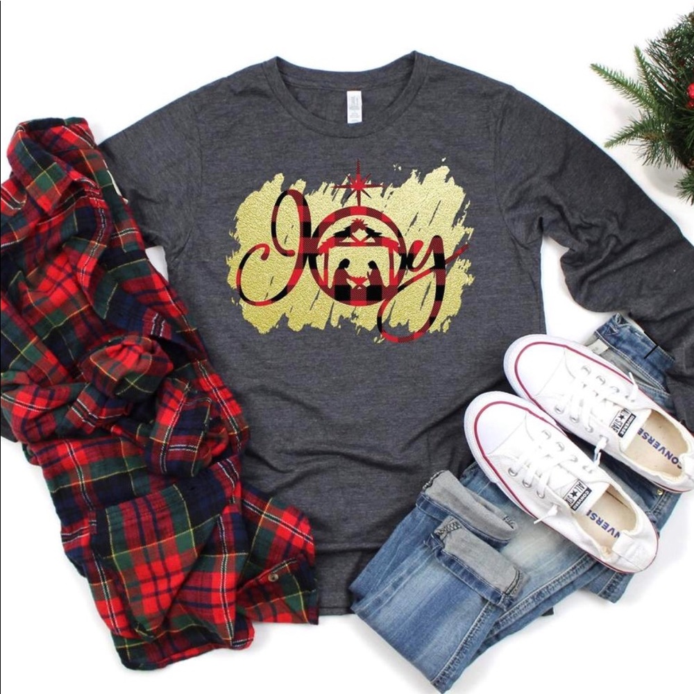 Joy in the Manger Tee